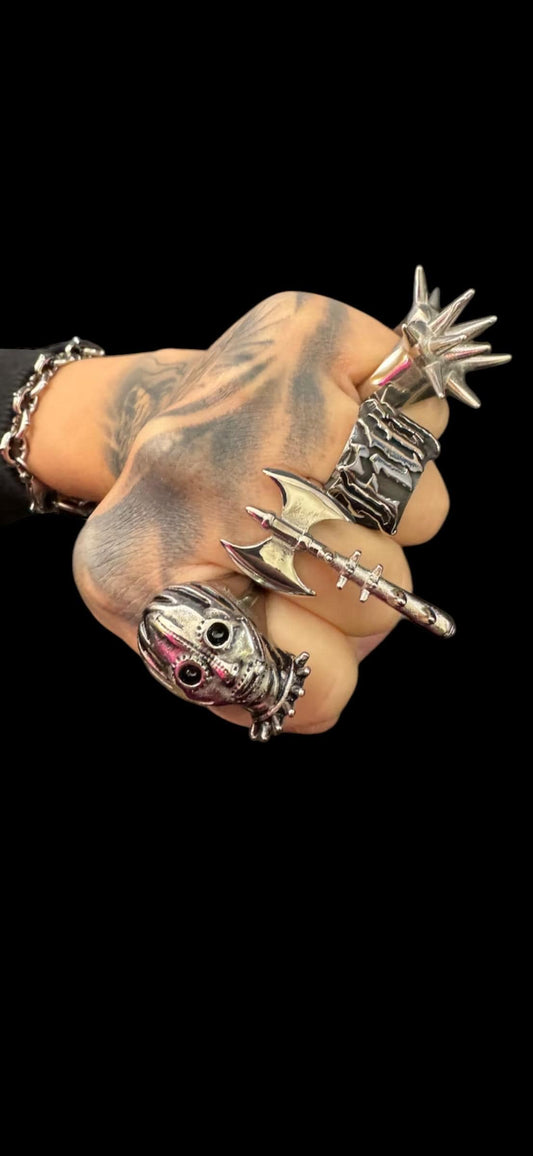 Battle axe ring