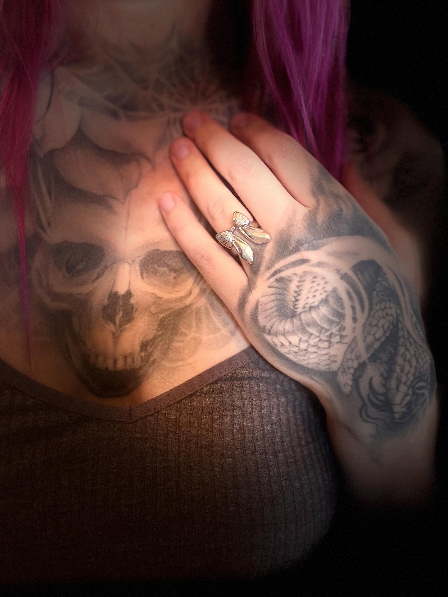 Bow ring, cross ring