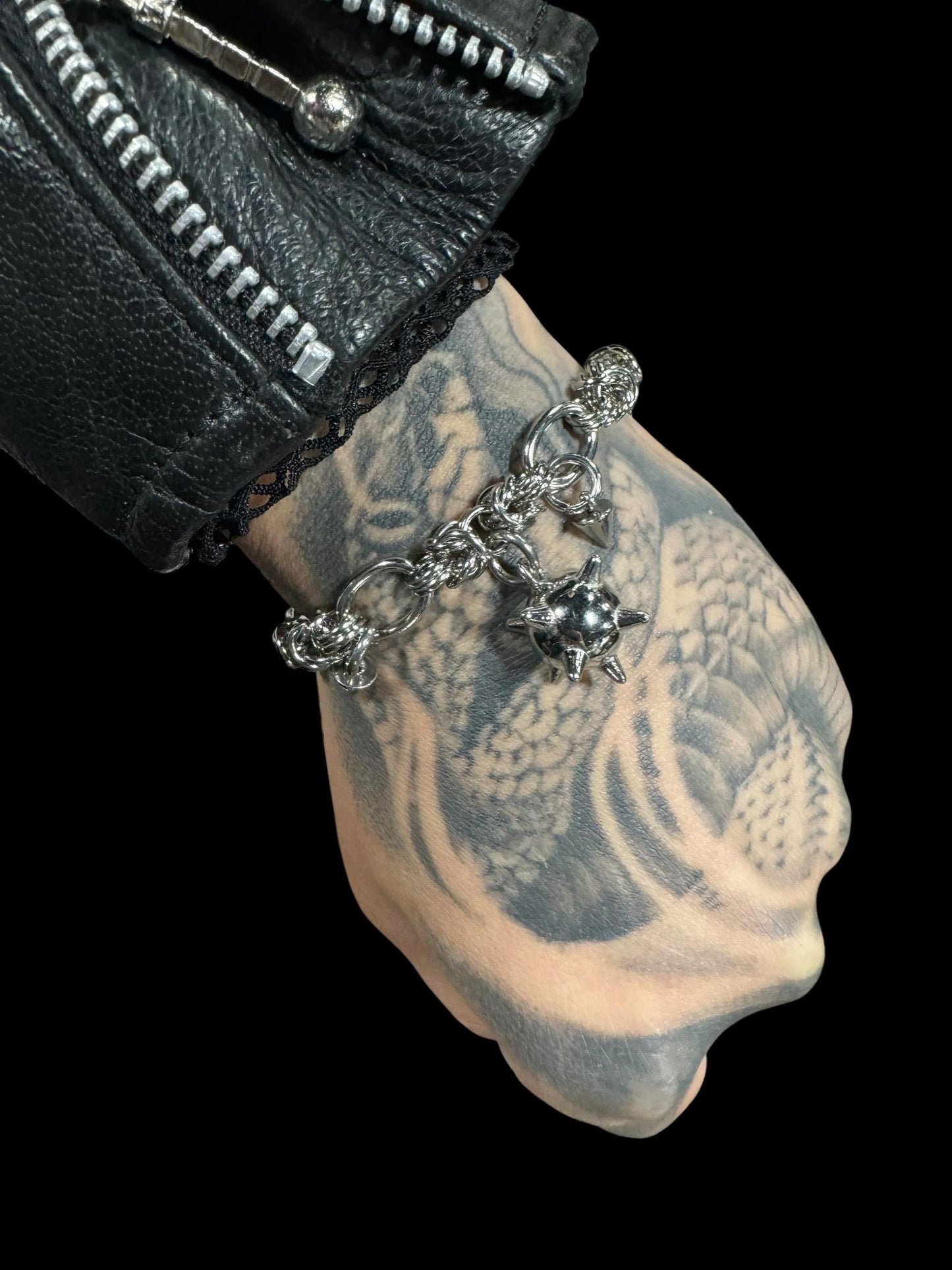 Spiked Byzantine  Flail/ Mace Bracelet