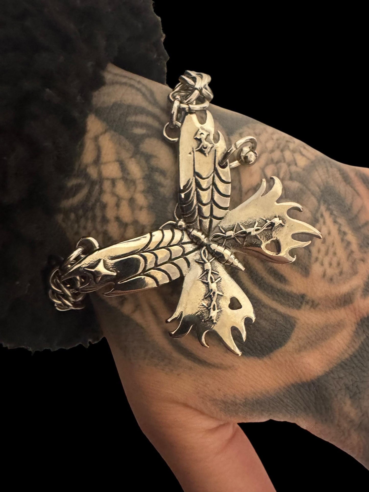 Butterfly bracelet, chainmaille bracelet