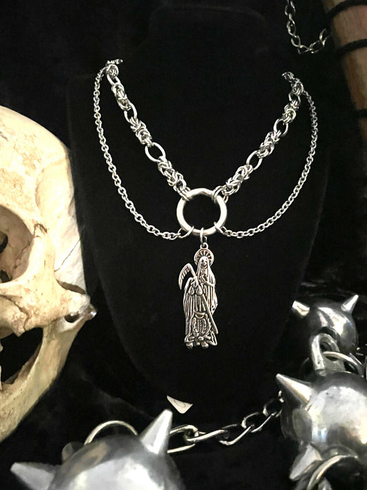 Santa muerte chainmail