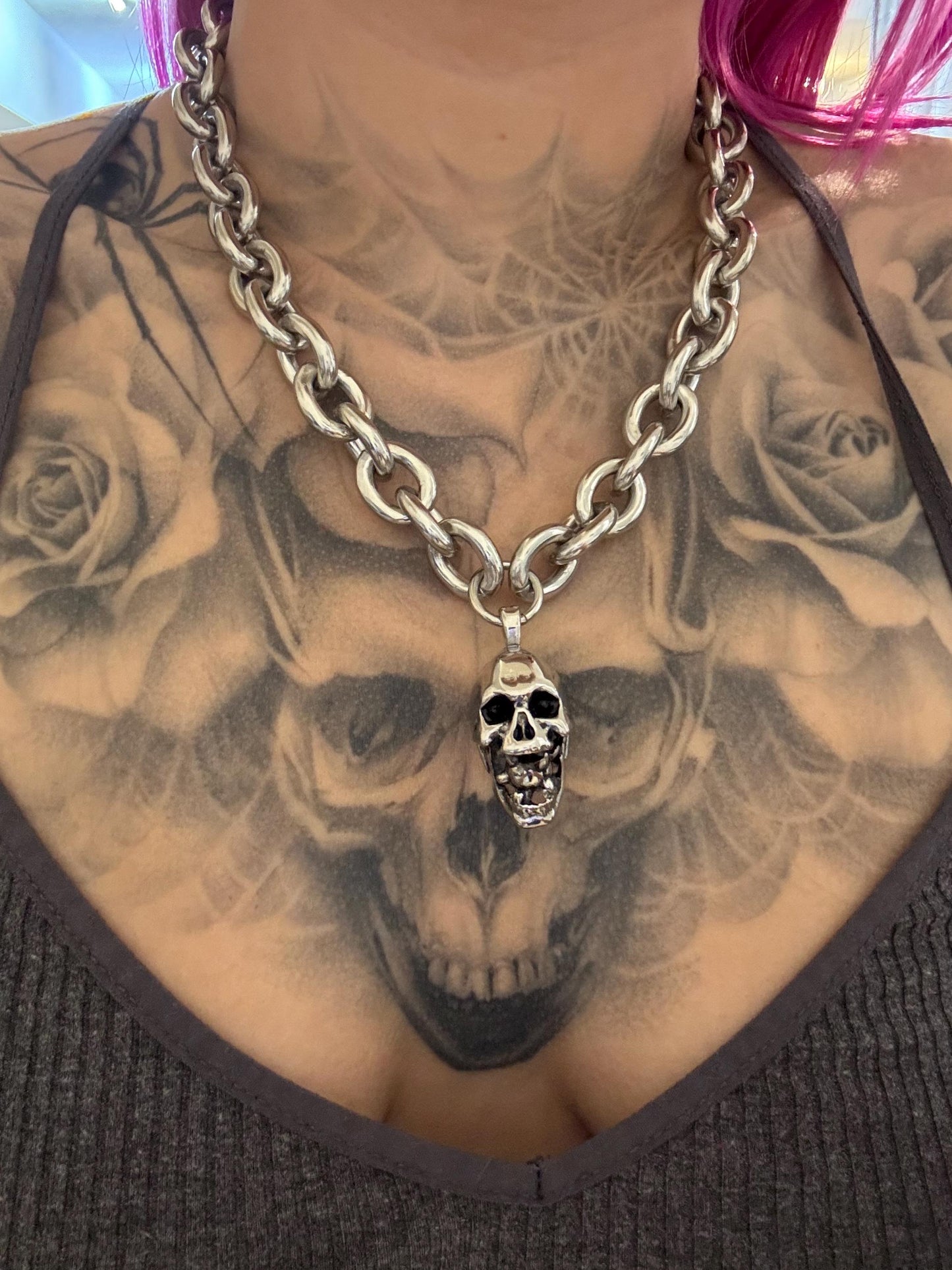 Chunky Skull flail  chain