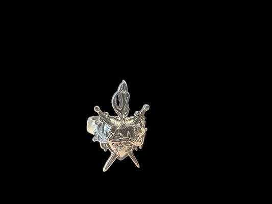 sacred heart ring