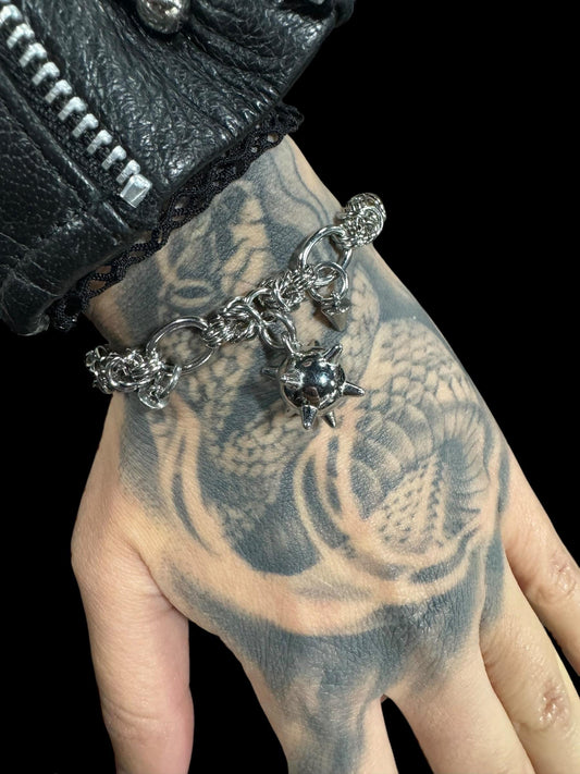 Spiked Byzantine  Flail/ Mace Bracelet