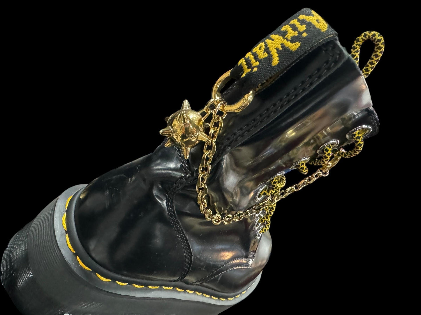 Gold Doc Martin Boot chains
