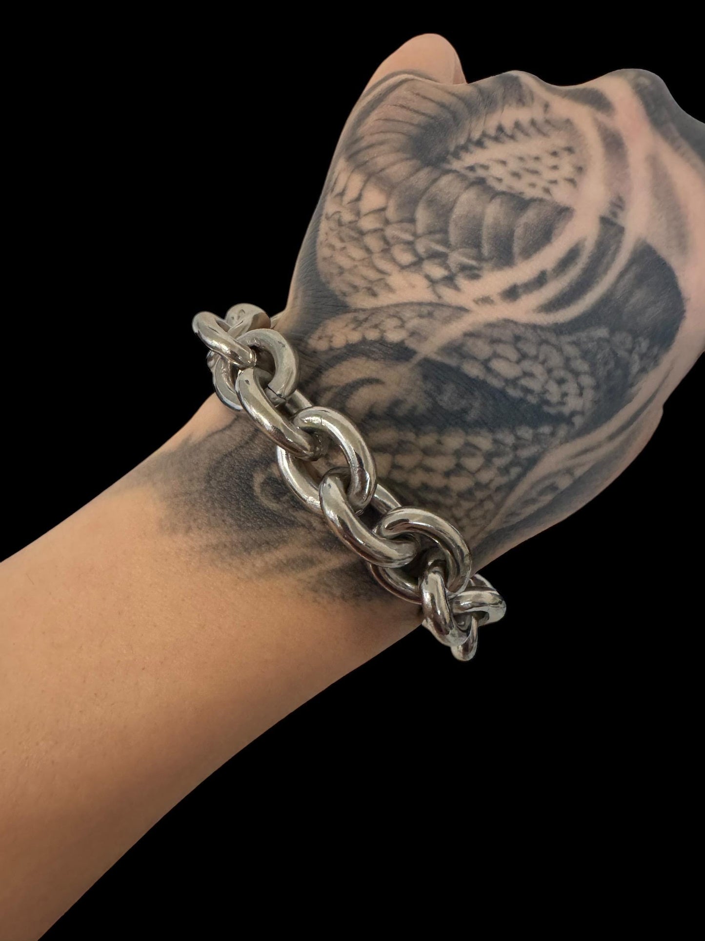 Chunky cable chain bracelet